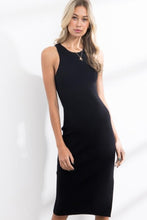 Load image into Gallery viewer, Sleeveless Ribbed Knit Dress
