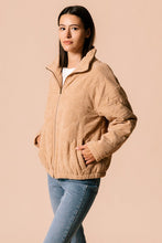 Load image into Gallery viewer, Corduroy Bomber Jacket
