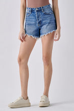 Load image into Gallery viewer, Loose Fit High Rise Denim Shorts
