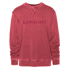 Load image into Gallery viewer, KC Embroidered Vintage Crew
