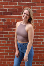 Load image into Gallery viewer, Knit Seamless Halter Neck Top
