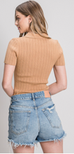 Load image into Gallery viewer, Short Sleeve Knit Bodysuit
